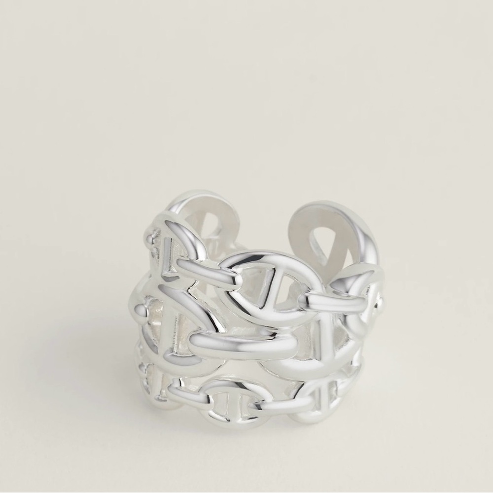 Hermes Chaine d'ancre Enchainee ring, large model